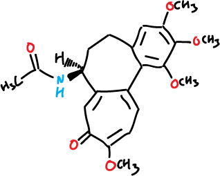 colchicine AKHMKGGTNLKSZ-INIZCTEOSA-N