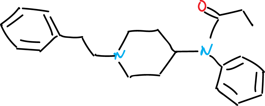 fentanyl PJMPHNIQZUBGLI-UHFFFAOYSA-N