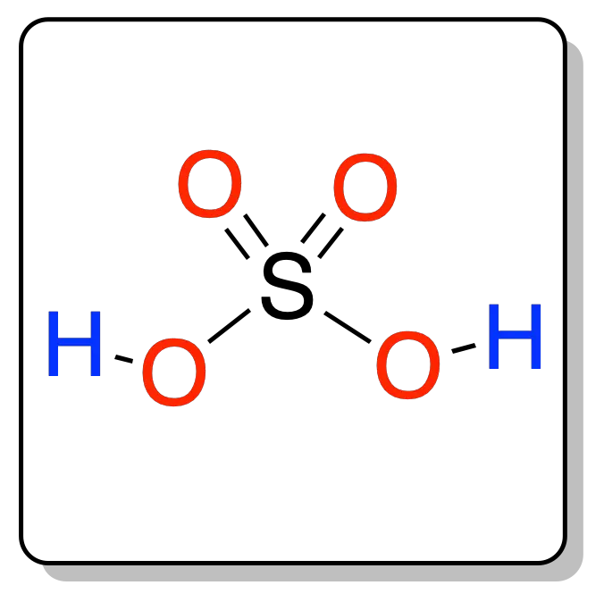 sulfuric acid H2SO4 QAOWNCQODCNURD-UHFFFAOYSA-N