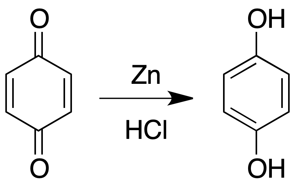 catechol dihydroxybenzene hydroquinone Tollens Fehling reagent test