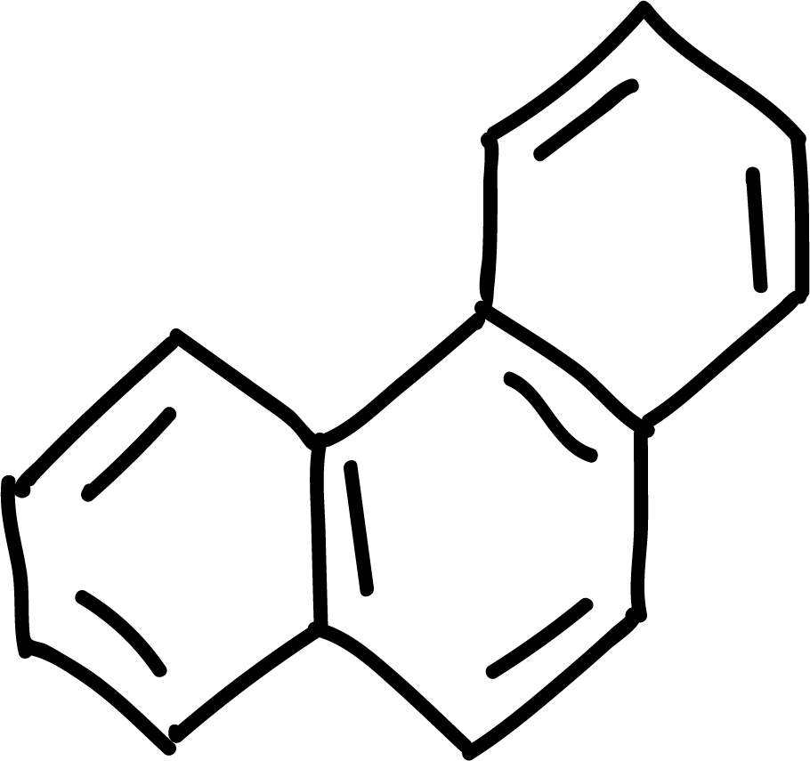 Aromatic Substitution Reactions in Benzene and Derivatives: Aromatic phenanthrene 14e- π