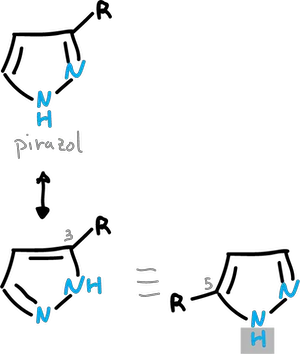 pyrazole imidazole proton tautomerism