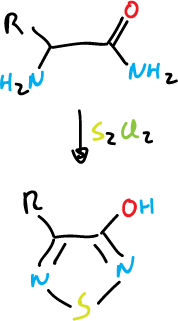 thiadiazole synthesis