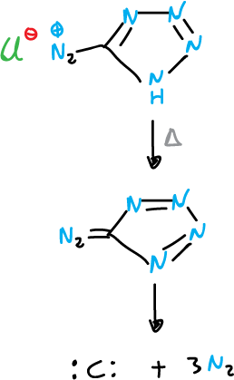 pyrazoles, triazoles and tetrazoles: Pyrazole, thiazole, tetrazole ring opening