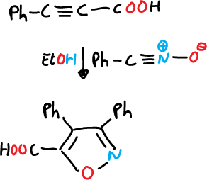 synthesis isoxazole nitrile oxide alkynes
