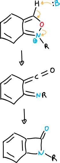 ring-opening reaction benzisoxazoles