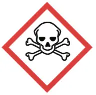 GHS06 Danger Toxic ghs system pictogram