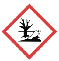 GHS09 Warning Environmental hazard ghs system pictogram