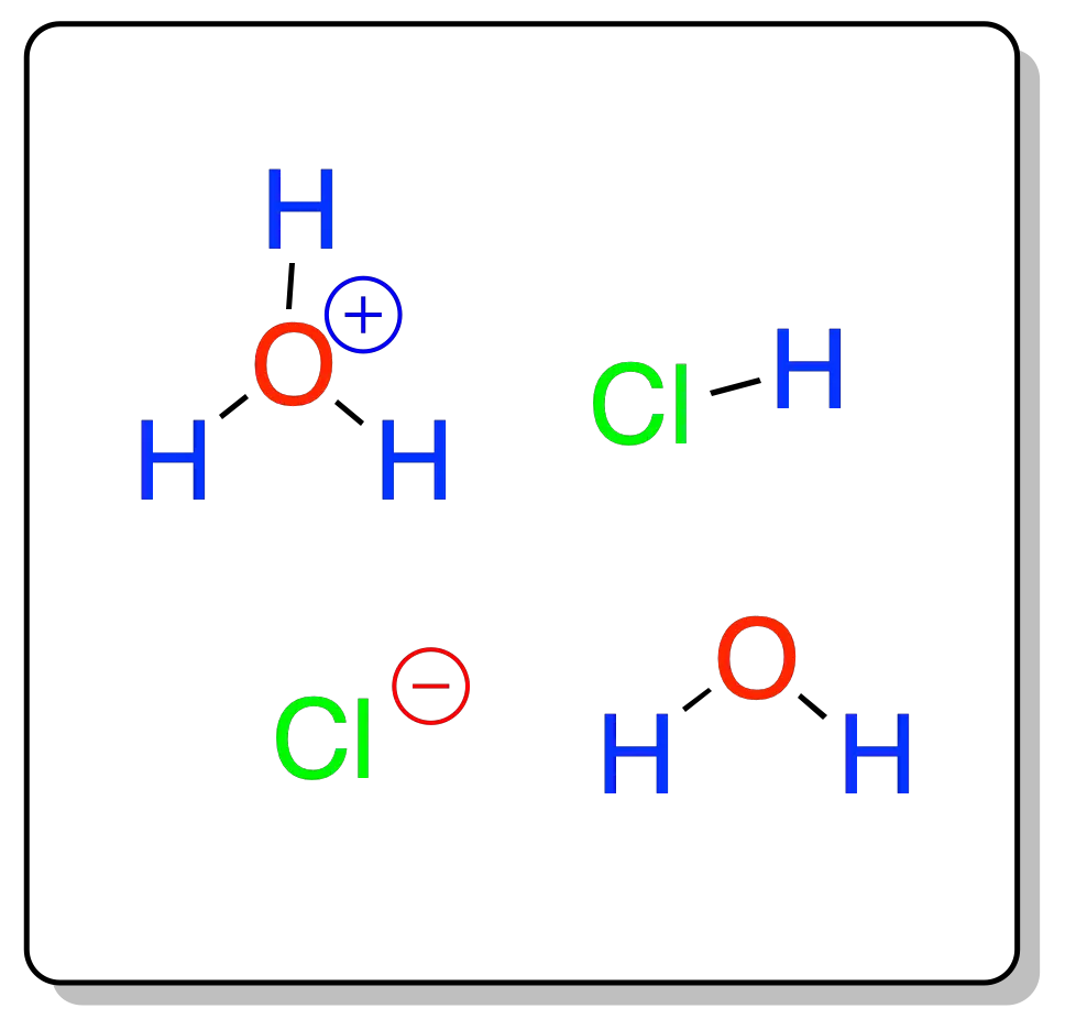 hydrochloric acid muriatichydrogen chloride water IUPAC oxonium hydronium