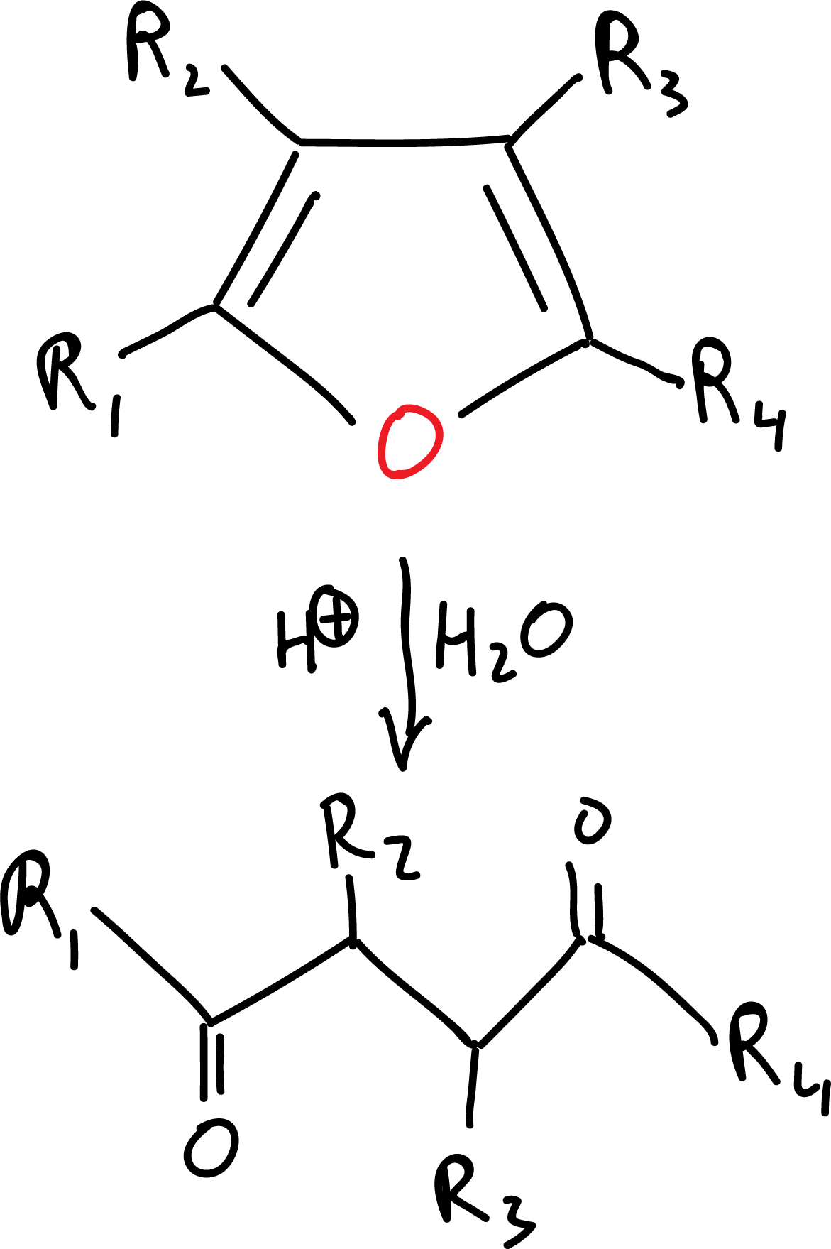 heterocycle gamma-dicarbonyl furan derivatives