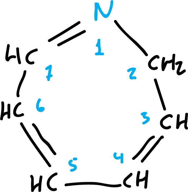 Hantzsch-Widman nomenclature heterocycle 2H-azepine