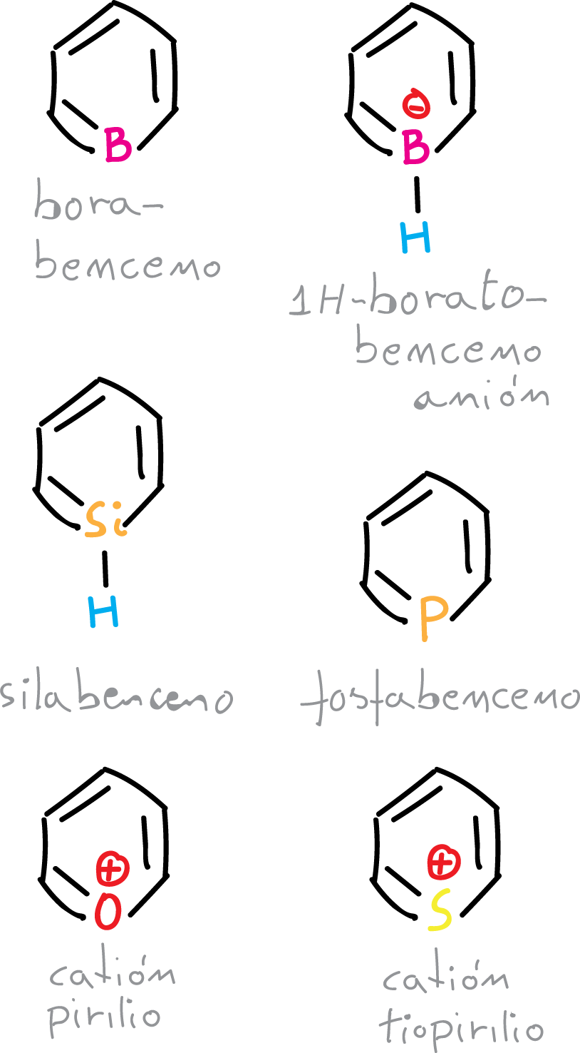 aromatic heterocycles: Borabenzenes