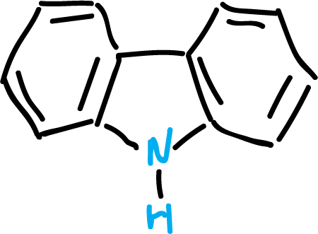 carbazole 5-membered condensed heterocycles