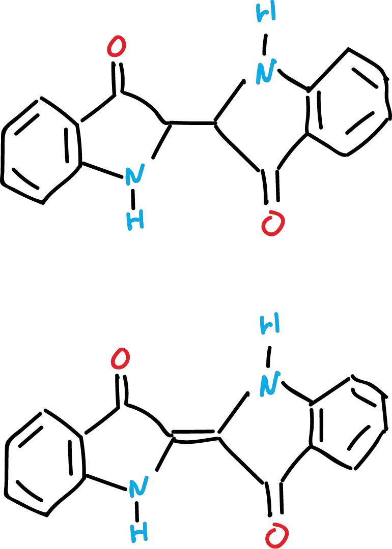 Reactivity of indoles: Properties of some substituted indoles indoxyl SIKJAQJRHWYJAI-UHFFFAOYSA-N