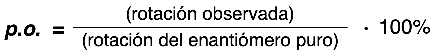 isomerism in organic molecules optical purity