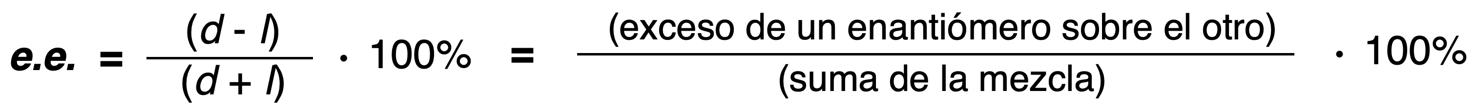 isomerism in organic molecules excess enantiomerism