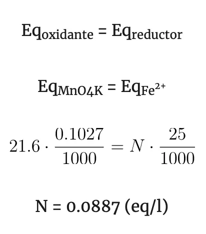 redox reactions equivalent weight atomic weight redox volumetry