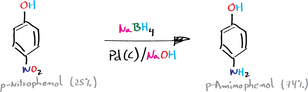 Nitration of phenol synthesis of p-nitrophenol