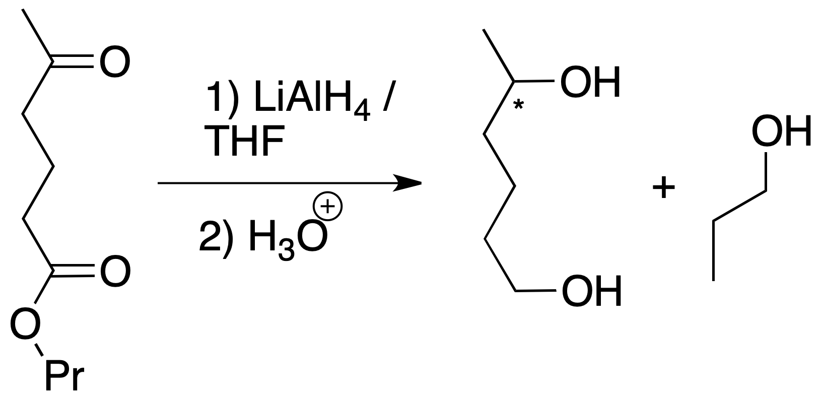 organic synthesis reduction without chemoselectivity