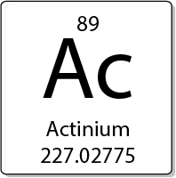 Actinium element periodic table