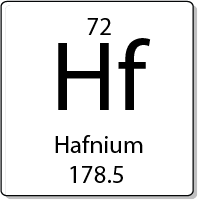 Hafnium element periodic table