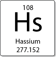 Hassium element periodic table