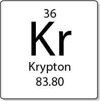 Krypton element periodic table