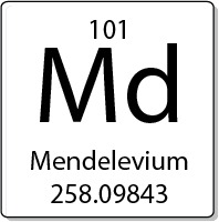 Mendelevium element periodic table