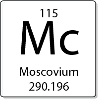 Moscovium element periodic table