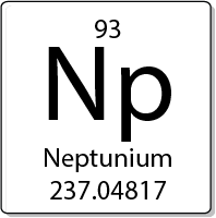 Neptunium element periodic table