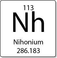 Nihonium element periodic table