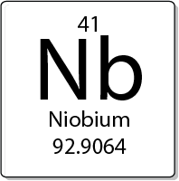 Niobium element periodic table