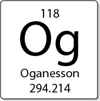 Oganesson element periodic table