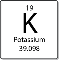 Potassium element periodic table