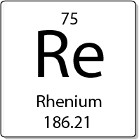 Rhenium element periodic table