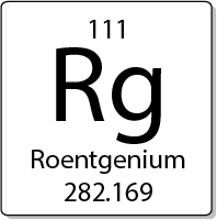 Roentgenium element periodic table