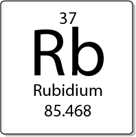 Rubidium element periodic table
