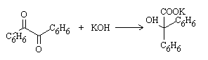 Benzilic acid rearrangement - benzil-benzilic acid rearrangement
