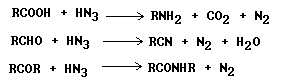 Schmidt reaction - general reaction scheme - Schmidt rearrangement