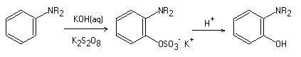 Boyland-Sims oxidation - Boyland-Sims peroxydisulfate oxidation
