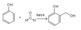 Bakelite process - Backeland - general reaction scheme