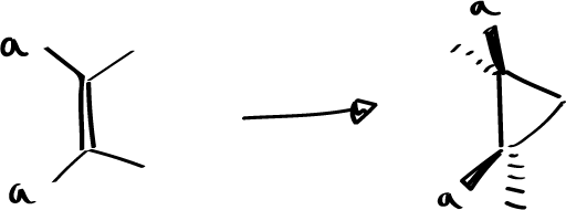 Applications of pericyclic reactions - Formation of three-membered rings