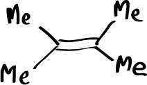 Applications of pericyclic reactions - Formation of five-membered rings (reaction of alkene with ozone) - general reaction scheme - Tetramethylethylene Me2C=CMe2 WGLLSSPDPJPLOR-UHFFFAOYSA-N