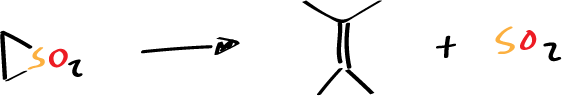 Applications of pericyclic reactions - Chelotropic reactions