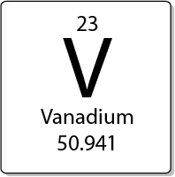 Vanadium element periodic table