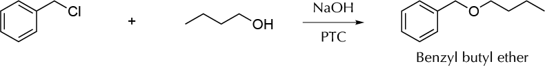 Preparation of benzyl butyl ether