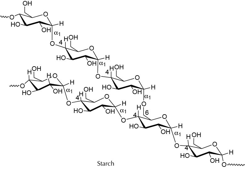 Polymers from starch