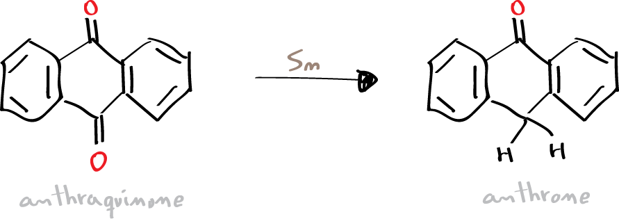 Microscale Synthesis Of Anthrone From Anthraquinone Chemistry Online