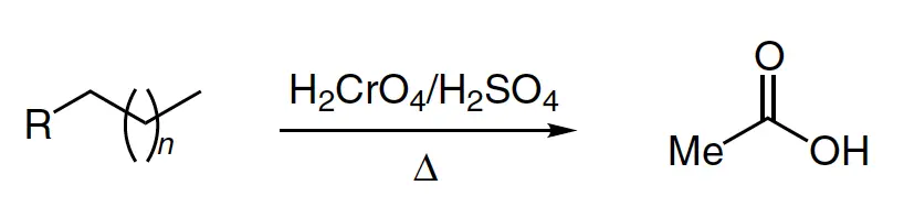 Kuhn-Roth oxidation - general reaction scheme - Kuhn-Roth C-methyl determination - Kuhn-Roth chromic acid oxidation -Kuhn-Roth degradation