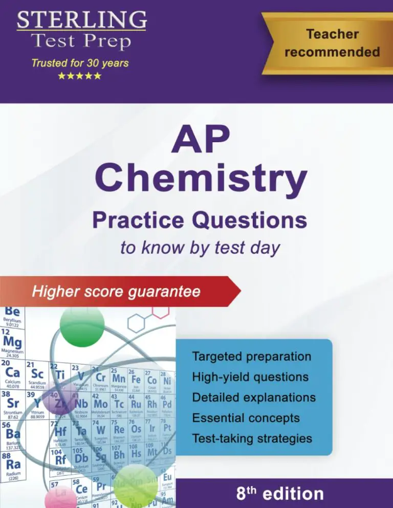 Top AP Chemistry Review Books for 2024 Ace Your Exam